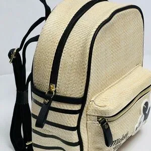 Disney | Bags | Disney Mickey Mouse Cream And Black Backpack  display picture 3